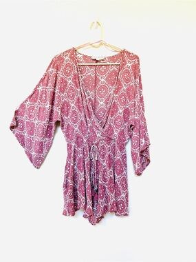 Romantic Boho Romper by Lovestitch ~ Size: Oversized Small